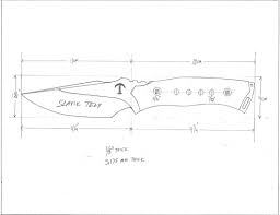 Desenhos de moldes de facas para imprimir : Basica A Fazer Imprimir Fabricacao De Facas Facas Artesanais Cutelaria