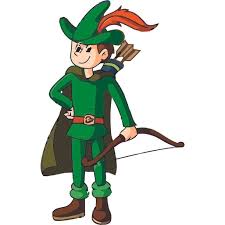 Join robin hood, his trusted companion, little john, and his devoted band of merry men as they rob from the rich to give to the poor. Robin Hood Cartoon Bow And Arrow Outlaw Characters Movies Boys Boy Wall Decals Tv Movie Character