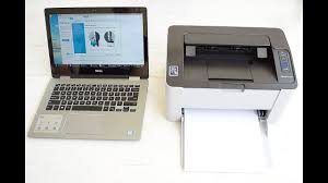 Unboxing And Wireless Setup Samsung Xpress M2020w M2022w M2024w M2026w M2028w Laser Printer Youtube