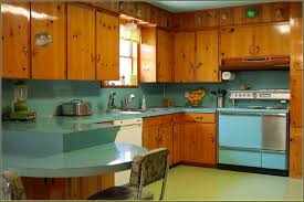 mid century modern kitchen