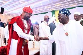 President Tinubu at the launch of the book from Soldier to ...