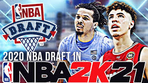 2020 Nba Draft Class With Real Rookies In Nba 2k21 Myleague Youtube