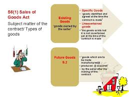 Implied terms of the sale of goods act, 1957 ▪ the. Sale Of Goods The Sale Of Goods Act