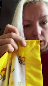 Replying to @April Bowers Burnett How to fold the corners of a satin bound  blanket. I mean, how i do it.. #satinblanket #bindingcorner #sewing