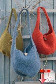 Let us help you create the perfect men's a/w capsule wardobe with trendy tonal basics from our new primark cares label. Halcyon Yarn Felted Knitted Satchel Pattern Download Knitting Pattern Halcyon Yarn