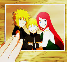 Kushina Uzumaki Photo Namikaze 3 Naruto Minato Naruto Sasuke Sakura Anime Naruto