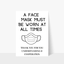 Printable Face Masks Required At All Times Sign Mask Sign Etsy In 2020 Business Signs Storefront Signs Printable Signs