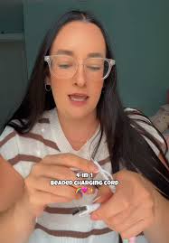 ⚡One cord. Four devices. Zero clutter. The 4-in-1 beaded charging cord  keeps you powered up in style ✨📱🔋 #ChargingMadeEasy #StayPowered  #TechEssentials #OnTheGoPower #4in1Charger