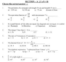 Check spelling or type a new query. Cbse Class 6 Mathematics Question Paper Set H