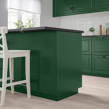 Bodbyn Deckseite Dunkelgrun Dekorleisten Ikea Bodbyn Und Ikea
