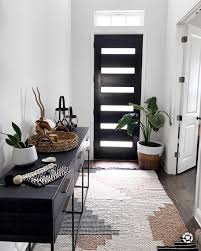 Liketoknow It Bold Black Console Table And Neutral Aztec Runner Give Your Entryway A Boho Glam Update Ca Black Console Table Entryway Table Decor Decor