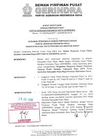 Pada buku rekening yang mempunyai specimen. Heboh Bacaleg Partai Gerindra Kubu Raya Resah Menjelang Penetapan Dct Sk Pergantian Kepengurusan Beredar Kalbar News