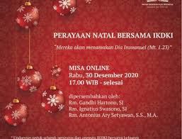 Tahun baru, semangat baru, jangan lupa move on yak, mari kata ucapan selamat natal 2020 (2): Selamat Hari Raya Natal 2020 Ikdki