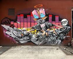 Love This Piece Graffiti Streetart Eastvillage Newyork Dj Manhattan Painting Nyc Art Best Street Art Graffiti Art