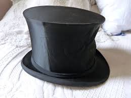 Antique French Silk Collapsible Top Hat Gibus Black Opera Etsy Steampunk Top Hat French Antiques French Silk