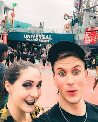 First time going to @universalorlando! My bestie @thekdpie acted as my  unofficial tour guide for our trip to see their @horrornights haunts. The  last photo is of us after experiencing all the