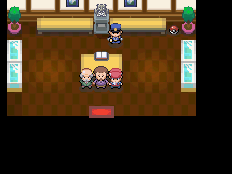 Before talking to him, save your game. Pokemon Platinum The Trophy Garden