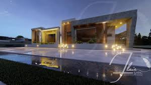 Spectacular modern villa in zagaleta. Flair By Duha Modern One Floor Villa Elevation Design Facebook