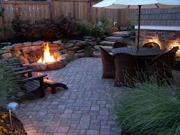 Gas Fire Pit No Grass Backyard Backyard Landscaping Sloped Backyard