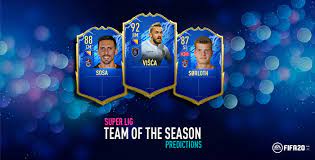 The fut 19 süper lig team of the season was released alongside the fifa 19 la liga tots. Fifa 20 Super Lig Tots Official Turkish Squad