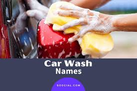 Human hands are definitely more precise in covering the vehicle's exterior with mixture of a cleaning solution and water, removing more of the dirt and grease that are on your car, suv or truck. 653 Car Wash Name Ideas That Will Turn Heads Soocial