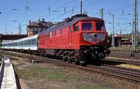 232 282 cottbus 09 05 97 eisenbahn lokomotive alte zuge