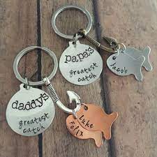 Father's day is coming up on june 20. Fish Keychain Fishing Keychain Personalized Fishing Gift Etsy Diy Gifts For Dad Fathers Day Gifts Fishing Father S Day Diy