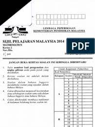 Matematik tambahan spm 2015 kertas 1 + 2. Spmsoalan Soalan Spm 2014 Matematik Kertas 2