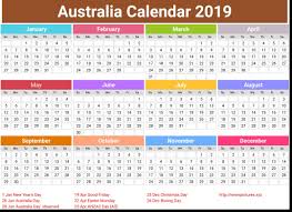 2019 Calendar Australia Printable 2019 Calendar Australia Annual Australia Calendar 201 With Images Printable Calendar Template Monthly Calendar Template Calendar Template