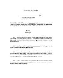 Llc Operating Agreement Florida 23 Llc Operating Agreement Template Llc Operating Agreement Template Is An Agreement Used To Determine The Role Of Members
