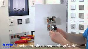 Serienschalter Anschliessen Schalterwechsel Leichtgemacht Youtube