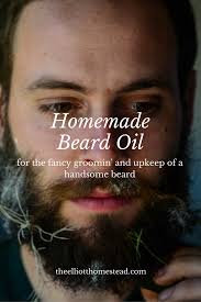 Homemade Beard Oil — The Elliott Homestead
