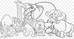 Desenho Animais Livro De Colorir Png Transparente Gratis