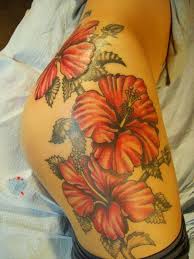 The hibiscus which is the state flower of hawaii is another flower design for tattoos. Great Orange Pictures Tattooimages Biz