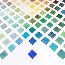 5 Types Of Watercolor Charts Type 4 Color Mixing Chart