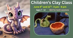 Children’s Clay Class: Part 1 of 2