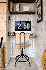 It's good to have the gang back together. How To Create A Floating Wall Desk In A Small Space Grillo Designs