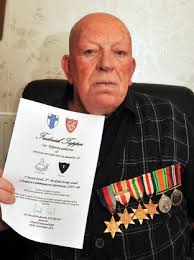 A rare honour for Bridgwater bomb disposal expert Fred