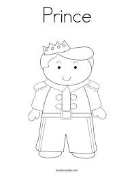 Prince Coloring Page Twisty Noodle Coloring Pages Artist Statement Template Princess Coloring Pages