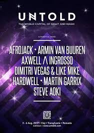 Untold festival is a romanian dance giant and one of europe's most beloved electronic music festivals, welcoming over. Afrojack Armin Van Buuren And More To Play Untold Festival 2017 Festicket Magazine