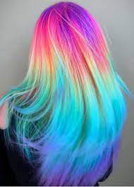 45 Awesome Color Hairstyles Ideas For Your Inspiration Hair Color Unique Hair Styles Rainbow Hair Color