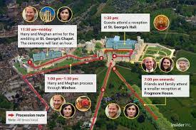 Windsor castle, stonehenge and bath tour from london with admission. Royal Wedding Map Of Windsor Explains Where And When Marriage Happen