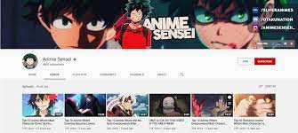 Find the top tv series, movies, and ovas right here! Top 10 Anime Youtube Channels