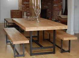 Giantex dining table with bench, wooden 3 pcs kitchen dining room furniture for 4, modern studio collection table set with 2 beches, dinette set, kitchen small bench table set (black). Dining Table With Bench You Ll Love In 2021 Visualhunt