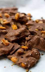 Dark Chocolate Almond Bark Chocolate Almond Bark Food Dessert Recipes