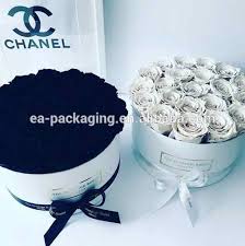 Source Wholesale Round Velvet Finish Floral Box On M Alibaba Com Flower Packaging Cupcakes Decoration Flower Arrangements