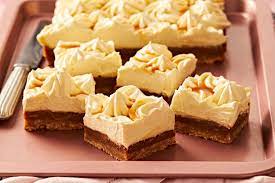 Caramel Latte Slice Recipe Baking Food Caramel Latte