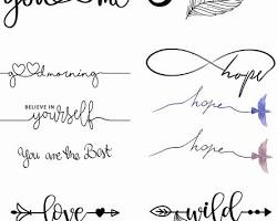 Image de Phrase neck tattoo women