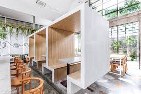 X O Blends Laid Back Lush With Australian Gastronomy For The Full Circle Cafe In Bali Interior Architecture Interior Design