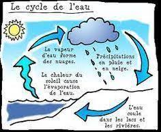 Sciences Le Cycle De L Eau Water Cycle Science Science Lessons